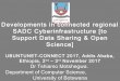 Developments in connected regional SADC Cyberinfrastructure/Tshiamo Motshegwa