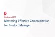 Mastering Effective Communication for Product Manager