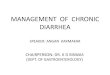 Management of chronic diarrhea