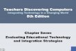 Chapter 07: Evaluating Educational Technology and Integration Strategies