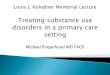 Treating Substance Use Disorders in a Primary Care Setting