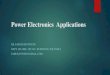 Power electronics   12. application devices