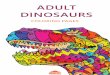 Dinosaur Coloring Pages For Adults - Free Printable Coloring Book