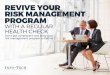 Revive Your Risk Mgmt Program With a Regular Health Check