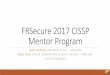 Slide Deck – Session 10 – FRSecure CISSP Mentor Program 2017