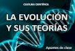 La evolución y sus teorías