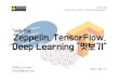 Zeppelin, TensorFlow, Deep Learning 맛보기