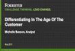 Differentiating in the age of the customer - Forrester 10 maj på Creuna