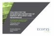 Cop23 - IRENA PANEL - Policies for the integrated promotion of energy efficiency and renewables