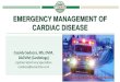 Emergency Management of Cardiac Disease