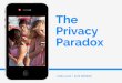 The privacy paradox