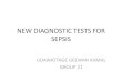 New diagnostic tests for sepsis