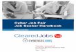 Cyber Job Fair Job Seeker Handbook Jan 23, 2018, San Antonio