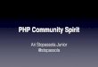 PHP Community Spirit