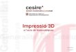 Impressió 3d i matemàtiques (web CREAMAT)
