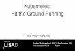 LISA2017 Kubernetes: Hit the Ground Running