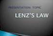 Lenz's law by taqdeer hussain