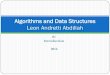Algorithms and Data Structures Leon Andretti Abdillaheprints.binadarma.ac.id/3067/1/LeonAbdillah_Algoritma_dan_Struktur... · Basic programming in Pascal, C, C++, or Java a) ... Aplikasi