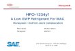 HFO-1234yf -  · PDF fileNO HFC-23 breakdown product) – Results published in 2008 ... HFO-1234yf shows same flammability behavior as R-134a - Ignition due to presence of oil. 18