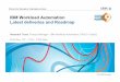 IBM Workload Automation Latest deliveries and Roadmap · PDF fileIBM Workload Automation Latest deliveries and Roadmap Alexandra Thurel,Product Manager -IBM Workload Automation [TWS