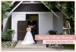 Wedding Package 2018 - Burnaby Village · PDF file3 Nestled within our beautiful 1920s village and surrounded by gardens, the Church at Burnaby Village Museum is perfect for an intimate