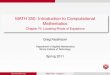 MATH 350: Introduction to Computational Mathematicsamadeus.math.iit.edu/~fass/Notes350_Ch4Print.pdf · MATH 350: Introduction to Computational Mathematics ... Illinois Institute of
