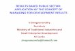 RESULTS BASED PUBLIC SECTOR: APPLICATION OF …reformsmin.gov.lk/web/images/pdf/mrc/Presentation done by Mr... · RESULTS BASED PUBLIC SECTOR: APPLICATION OF THE CONCEPT OF MANAGING