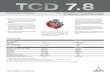For agricultural machinery 170 - 276 kW|228 - 370 hp at ...promotor.cz/deutz/wp-content/uploads/data_sheet_tcd+7.8_2011.pdf · For agricultural machinery 170 - 276 kW ... The powerful