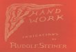 HANDWORK and HANDICRAFTS - Waldorf Research  · PDF fileHANDWORK AND HANDICRAFTS by HEDWIG HAUCK from indications by Rudolf Steiner Translated by Graham Rickett