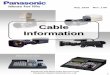 Cable Information - Panasonicpro-av.panasonic.net/en/config/Configurator/DOC/Cable Info R106.pdf · Cable Information Broadcast and Multi-media Business Unit Panasonic System Networks