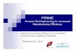 Process Re-Engineering for Increased Manufacturing Efficiencydanielpenn.com/.../DPA-PRIME-Program-Presentation.pdf · PRIME Program Objectives ... Savings Calculation spreadsheet