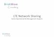 LTE Network Sharing - · PDF file• Recent changes in the cellular industry have made LTE network sharing a compelling value ... Common in 2G & 3G Major Capex Savings Active ... drive-test