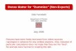 Dense Matter for ``Dummies'' (Non-Experts) - Physicsntg/talks/2006/furnstahl... · Dense Matter for “Dummies” (Non-Experts) ... Chiral EFT offers systematic low-energy alternative