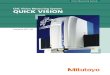 CNC Vision Measuring System QUICK VISION - Mitutoyo · PDF fileCNC Vision Measuring System QUICK VISION Catalog No. E4317-363 Vision Measuring Systems