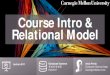 Course Intro & Relational Model - Intro to Database ...15445.courses.cs.cmu.edu/fall2017/slides/01-introduction.pdf · Course Intro & Relational Model. ... DATABASE MANAGEMENT SYSTEM