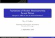 Foundations of Modern Macroeconomics Second Edition · PDF fileIntroduction Building blocks Schools of thought Foundations of Modern Macroeconomics Second Edition Chapter 1: Who is