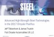 Advanced High -Strength Steel Technologies in the 2017 .../media/Files/Autosteel/Great Designs in Steel... · GDIS2017 ©2016-17 FCA US LLC Advanced High -Strength Steel Technologies