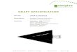 DRAFT SPECIFICATION - · PDF fileThe LPDA.03.032H21 Engager is a wideband directional LPDA exterior antenna that operates within the 450-6000MHz frequency bands. It is an innovative