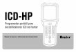 ICD-HP - Hunter · PDF fileICD-HP.puede.utilizarse.para.realizar.diagnósticos.y.probar ... .se.utilizan.para.cambiar.los. números.de.estaciones,.así.como ... con.los .decodificadores.por