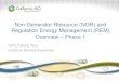 Non-Generator Resource (NGR) and Regulation Energy ... · PDF fileNon-Generator Resource (NGR) and Regulation Energy Management (REM) Overview –Phase 1 Client Training Team Customer
