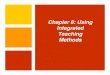 Chapter 8: Using Integrated Teaching Methods - SAGE · PDF fileEffective Instructional Strategies Chapter 8: Using Integrated Teaching Methods ... explain the three-step procedure