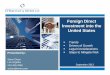 Foreign Direct Investment into the United States - Brookings · PDF fileForeign Direct Investment into the United States ... FDI Growth in the United States by Major Industry ... Foreign