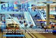 HEAVY-DUTY SOLUTIONS FOR HEAVY-DUTY ENVIRONMENTS - kone · PDF filewith excellent spare parts availability ... KONE helps to ensure that the elevators and escalators continue to provide