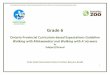 Grade 6 - Toronto · PDF fileTurtle Island Conservation: Grade 6 Miskwaadesi/A`nó:wara Ontario Curriculum-based Expectations Guide 2 Grade 6 Subjects and Corresponding Activities