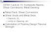 Calculation of Positive Design Flexural - Purdue Universityjliu/courses/CE591/... · Metal Deck, Shear Connectors ... Calculation of Positive Design Flexural Strength . Metal Deck