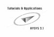 HYSYS Tutorials & Applications - USP · PDF fileG1.1 Process Description ... and using various aspects of the HYSYS ... up the steady state case from disk and begin the dynamic modeling