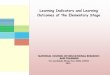 Learning Indicators and Learning Outcomes at the …dsek.nic.in/Misc/learningoutcome.pdf · 2 List of team members for the development of learning indicators at the elementary stage