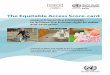 The Equitable Access Score-card - UNECE · PDF fileThe Equitable Access Score-card supporting policy processes to achieve the human right to water and sanitation Protocol on Water