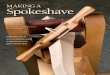 Making a Spokeshave - Shaker Oval Box - · PDF fileoil, will prevent breaking the flutes on scrap buildup. When grinding the bevel, use two 11⁄4" pieces of threaded rod as handles,