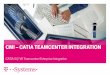 CMI – CATIA Teamcenter Integration - pdm- · PDF filecmi – catia teamcenter integration catia v4/ v5 teamcenter enterprise integration . t-systems’ teamcenter catia integration